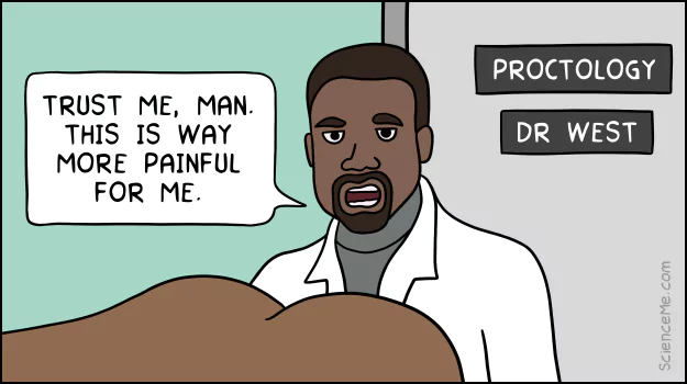 Kanye West cartoon