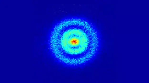 Picture of an atom using a quantum microscope